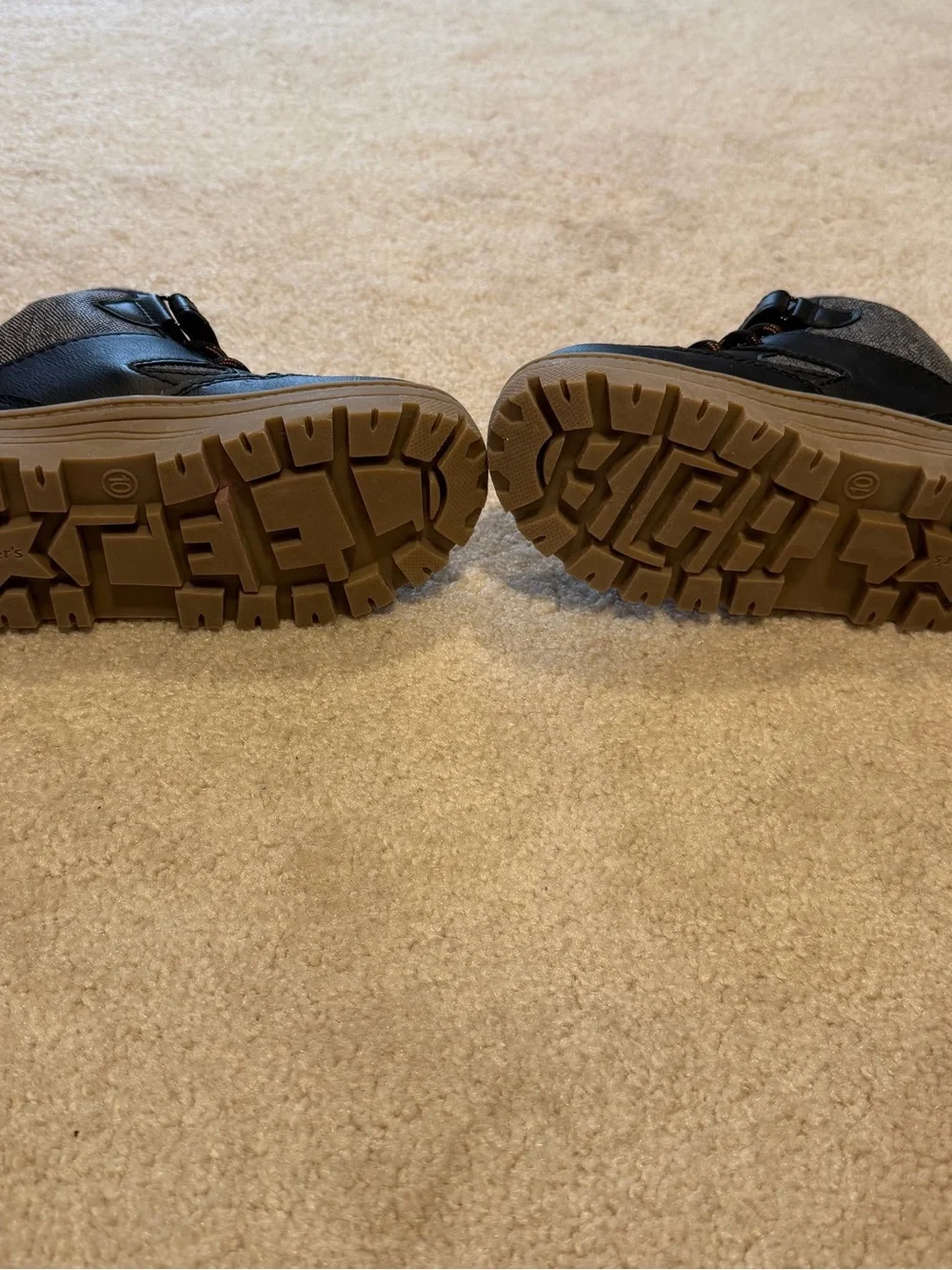 Carter's Black and Tan Kids' Outdoor Boots
